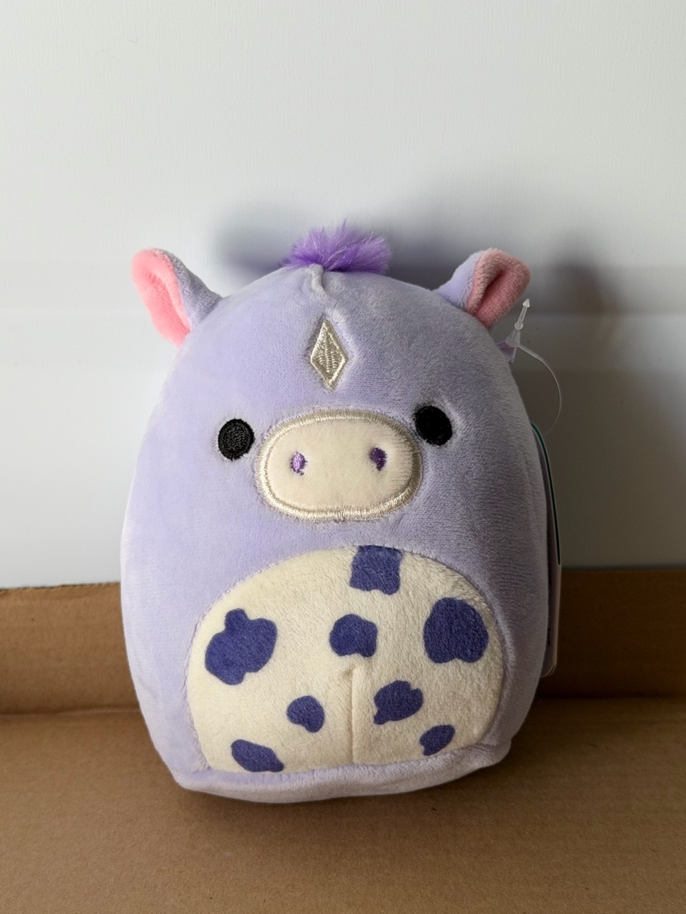 Squishmallows Meadow the Horse Lilac & Cream Plush 5”